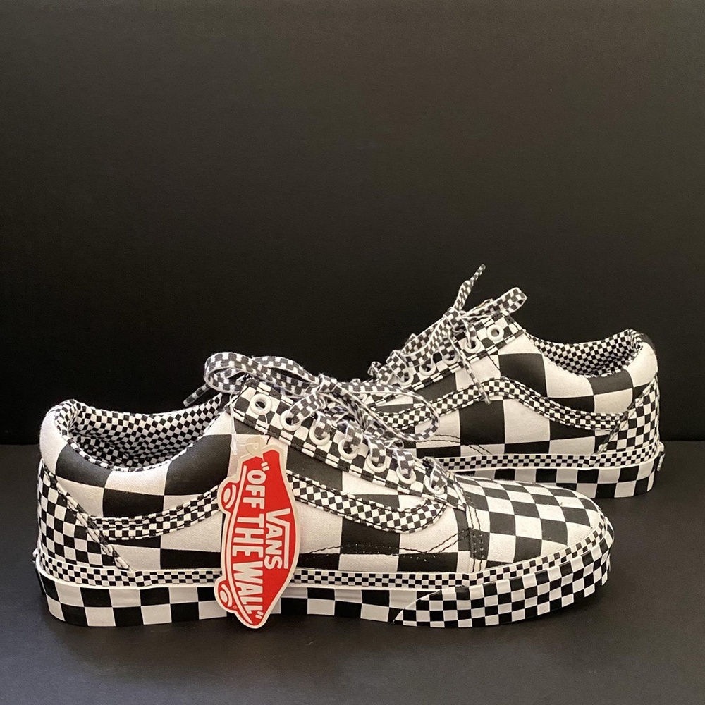 Checker Checker Vans SK8 Low